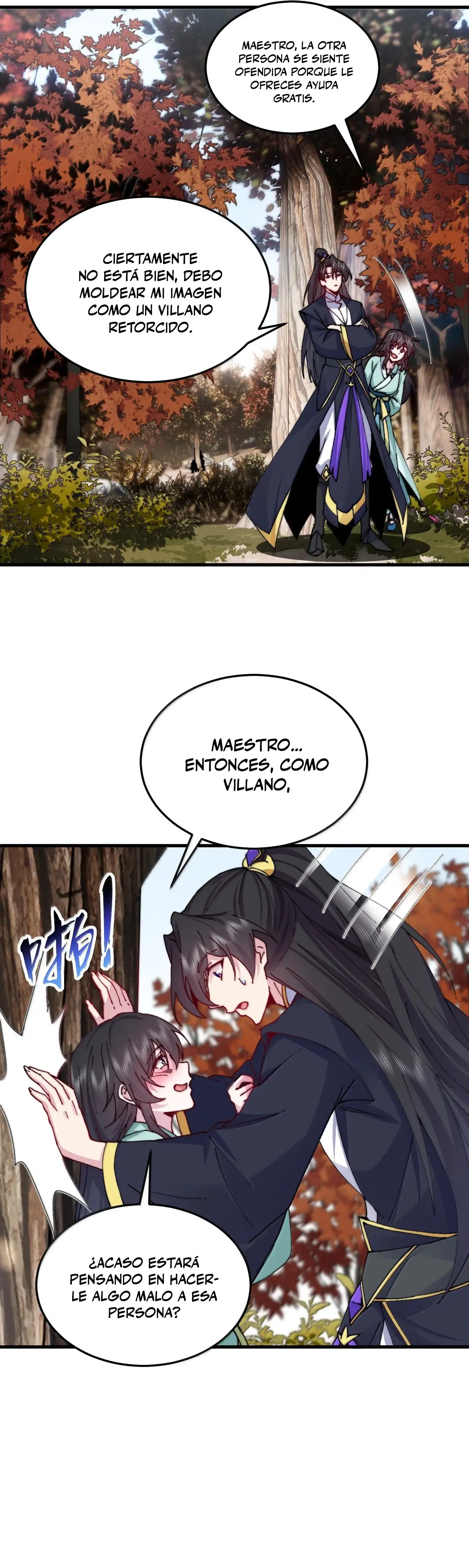 Yo, el Maestro Malvado, Llevo a mis Discipulas a ser Invencibles en Todo el Mundo capítulo 131, página 22