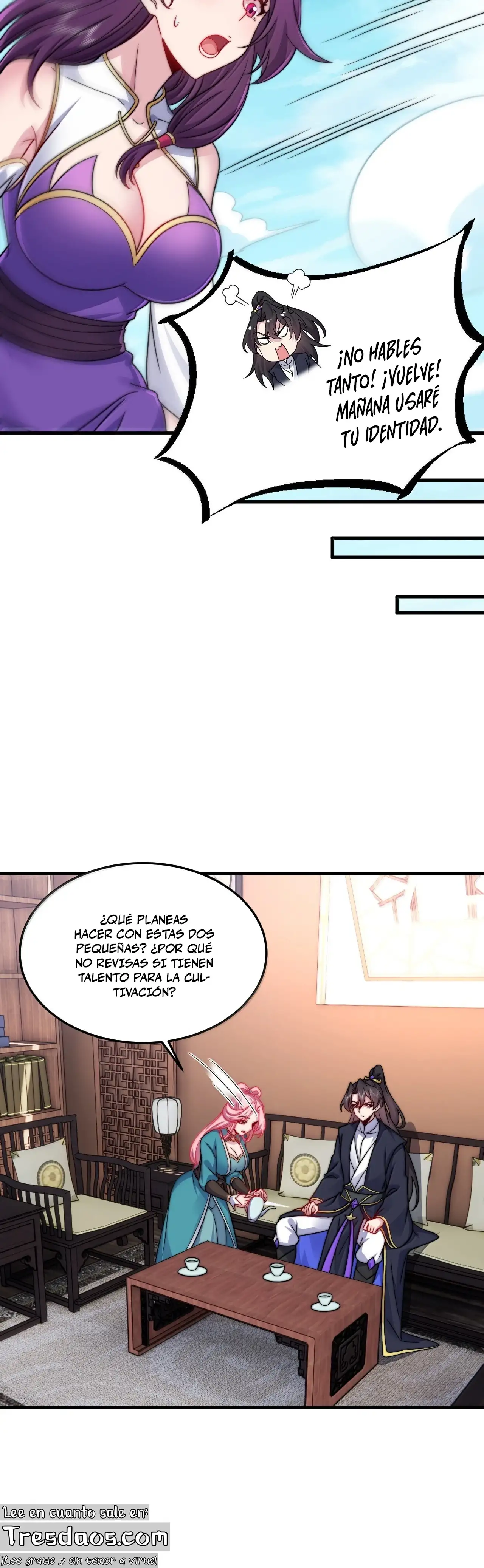 Yo, el Maestro Malvado, Llevo a mis Discipulas a ser Invencibles en Todo el Mundo capítulo 137, página 17