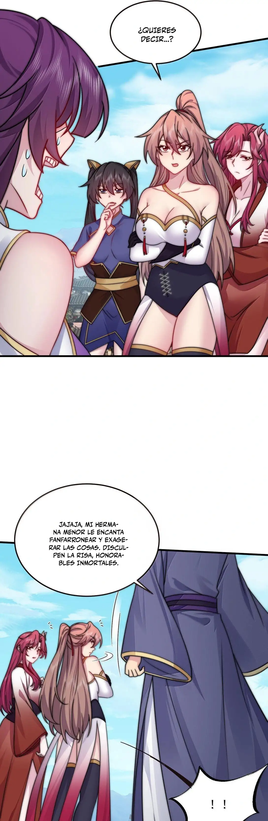 Yo, el Maestro Malvado, Llevo a mis Discipulas a ser Invencibles en Todo el Mundo capítulo 141, página 4