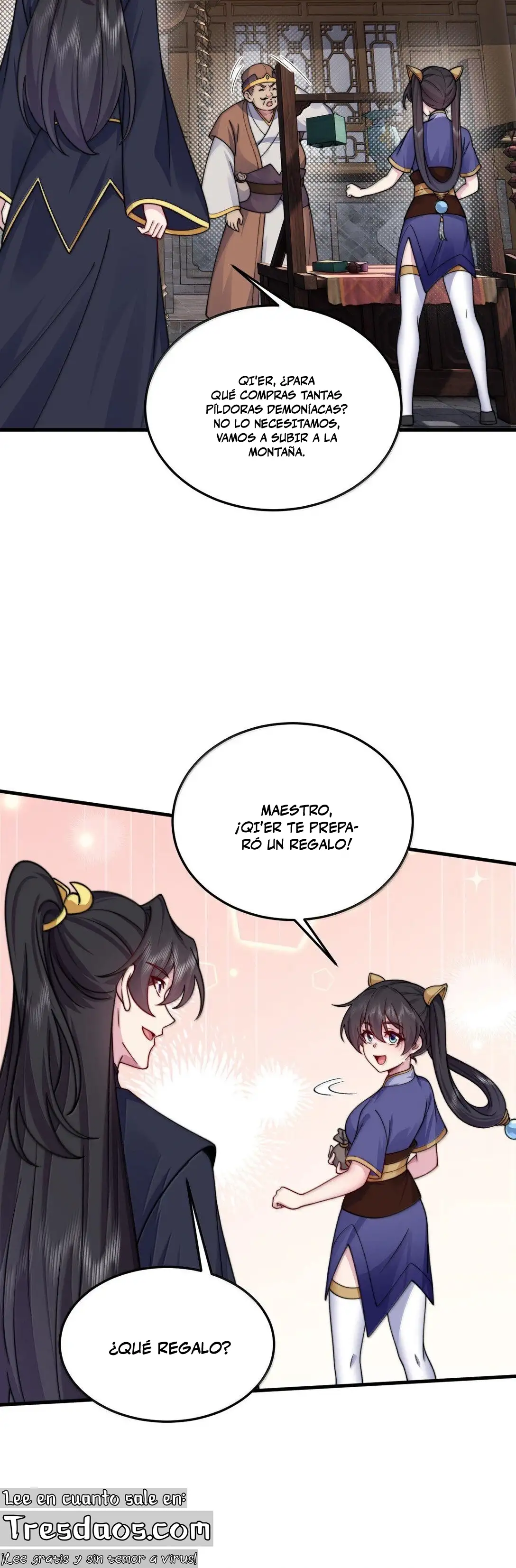 Yo, el Maestro Malvado, Llevo a mis Discipulas a ser Invencibles en Todo el Mundo capítulo 142, página 9