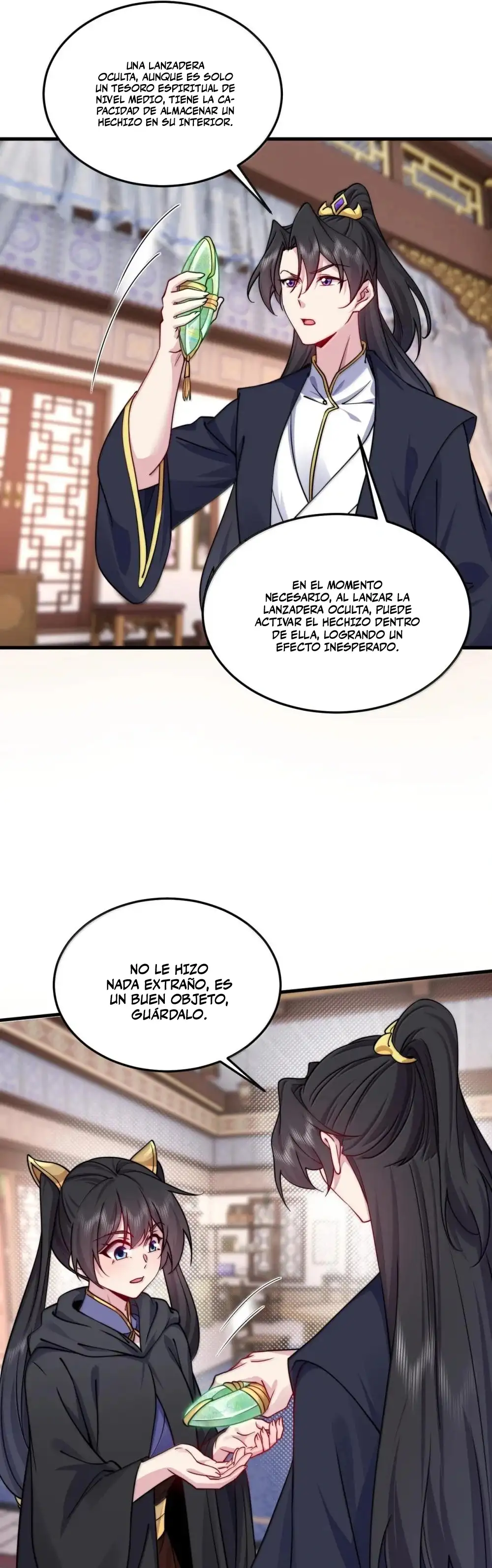 Yo, el Maestro Malvado, Llevo a mis Discipulas a ser Invencibles en Todo el Mundo capítulo 144, página 18