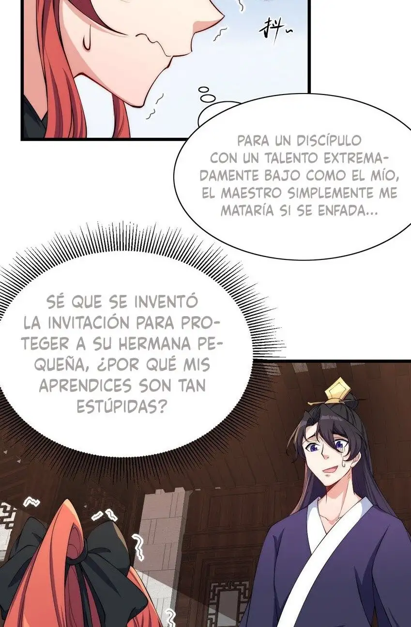 Yo, el Maestro Malvado, Llevo a mis Discipulas a ser Invencibles en Todo el Mundo capítulo 2, página 18