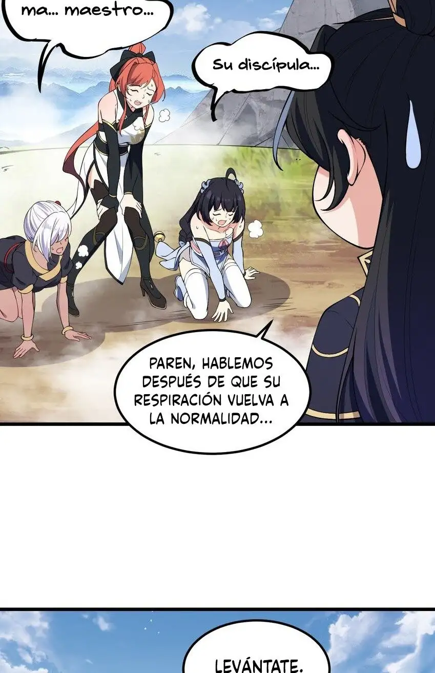 Yo, el Maestro Malvado, Llevo a mis Discipulas a ser Invencibles en Todo el Mundo capítulo 2, página 44