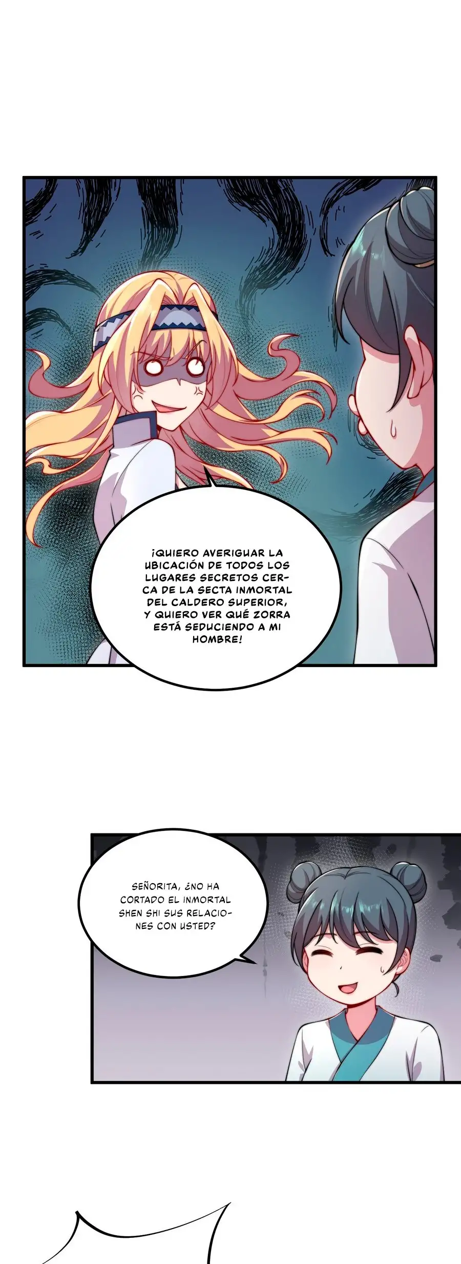 Yo, el Maestro Malvado, Llevo a mis Discipulas a ser Invencibles en Todo el Mundo capítulo 22, página 18