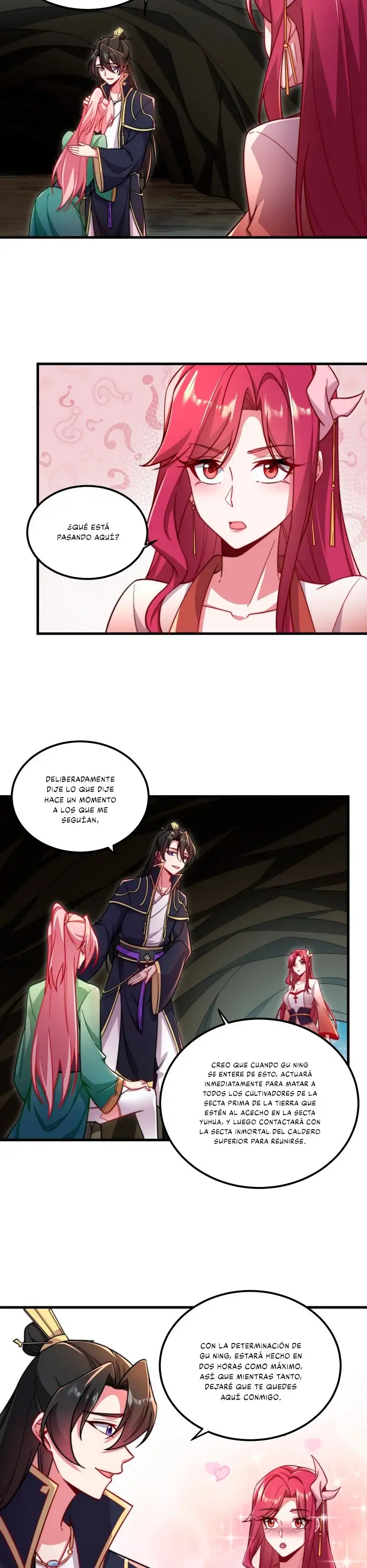 Yo, el Maestro Malvado, Llevo a mis Discipulas a ser Invencibles en Todo el Mundo capítulo 24, página 19