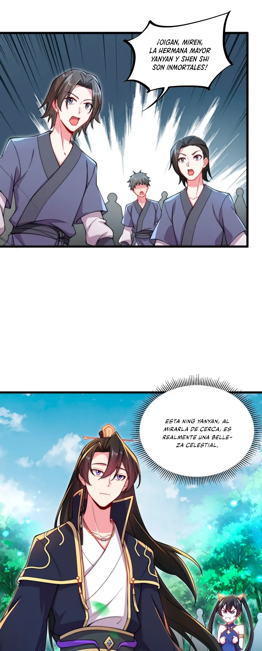 Yo, el Maestro Malvado, Llevo a mis Discipulas a ser Invencibles en Todo el Mundo capítulo 28, página 3