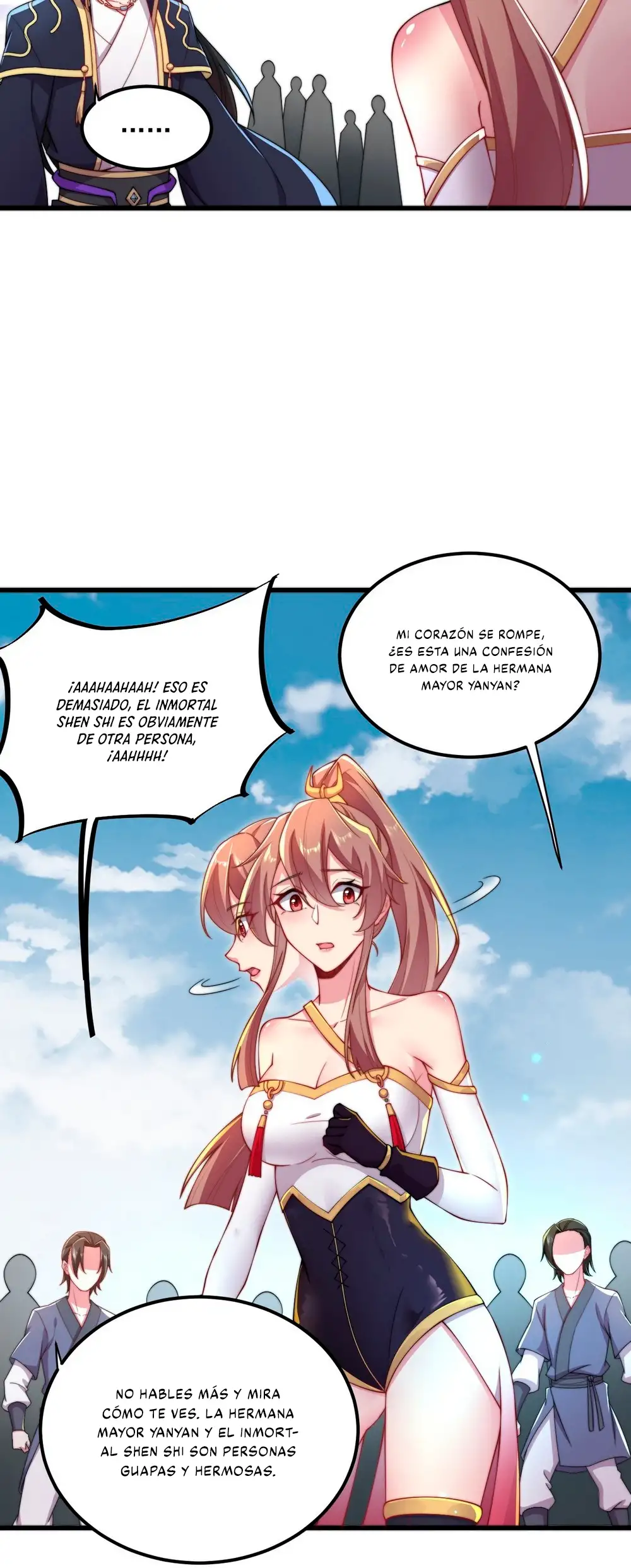 Yo, el Maestro Malvado, Llevo a mis Discipulas a ser Invencibles en Todo el Mundo capítulo 28, página 9