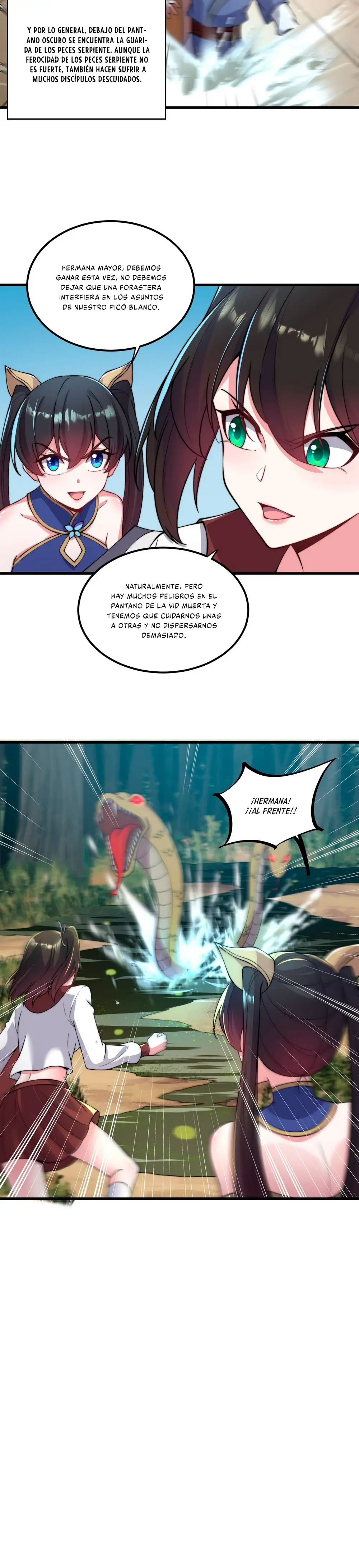Yo, el Maestro Malvado, Llevo a mis Discipulas a ser Invencibles en Todo el Mundo capítulo 28, página 26