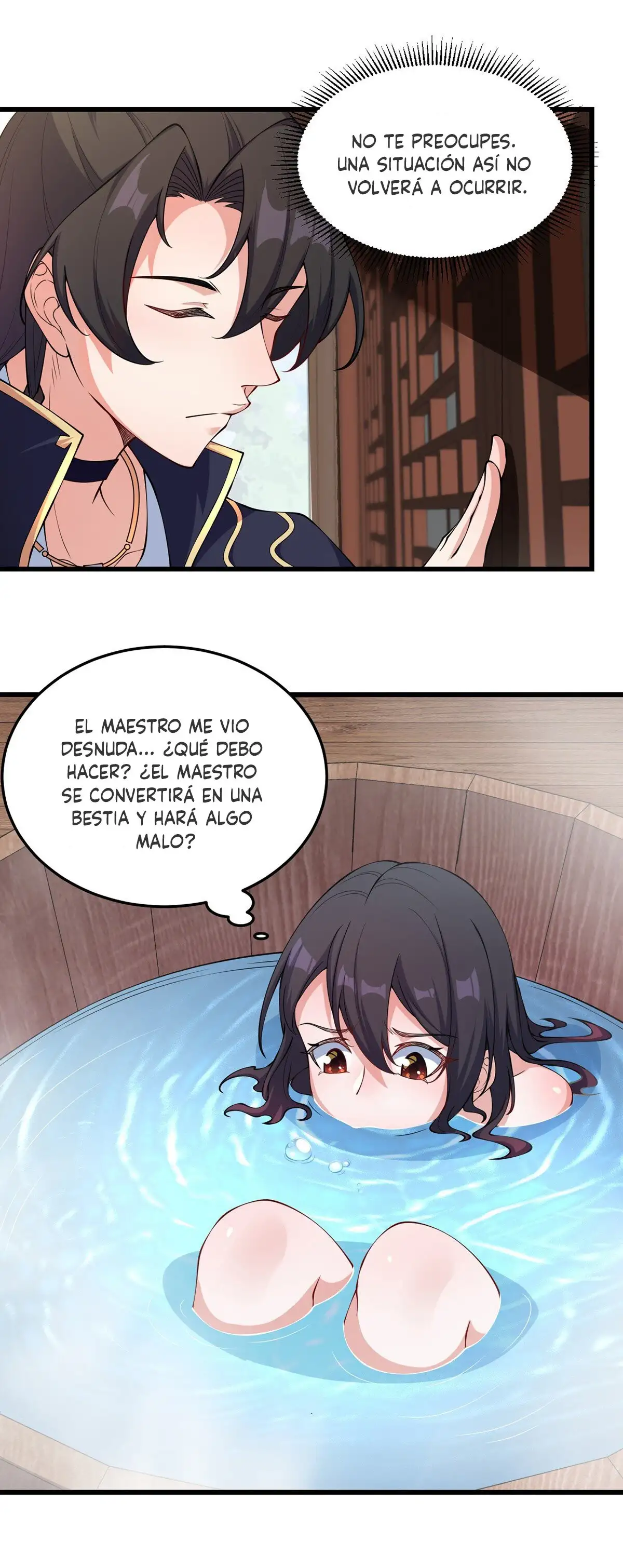 Yo, el Maestro Malvado, Llevo a mis Discipulas a ser Invencibles en Todo el Mundo capítulo 3, página 21