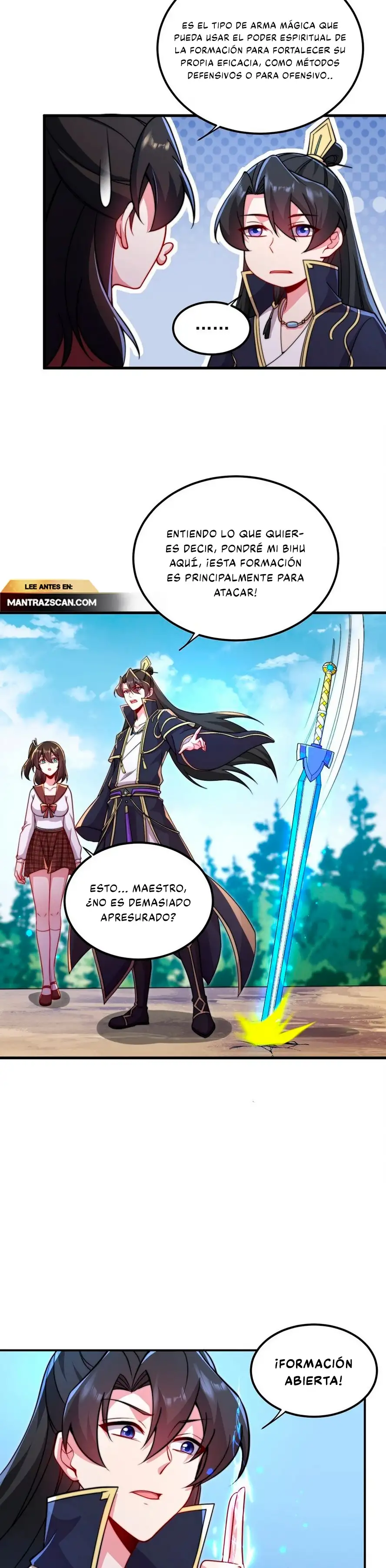 Yo, el Maestro Malvado, Llevo a mis Discipulas a ser Invencibles en Todo el Mundo capítulo 35, página 4