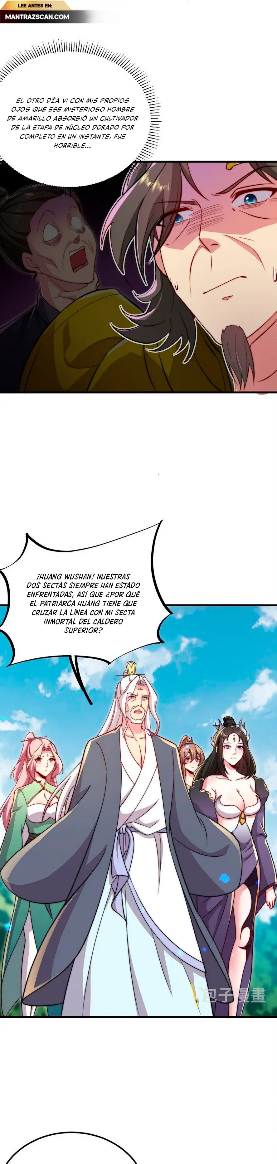 Yo, el Maestro Malvado, Llevo a mis Discipulas a ser Invencibles en Todo el Mundo capítulo 35, página 12