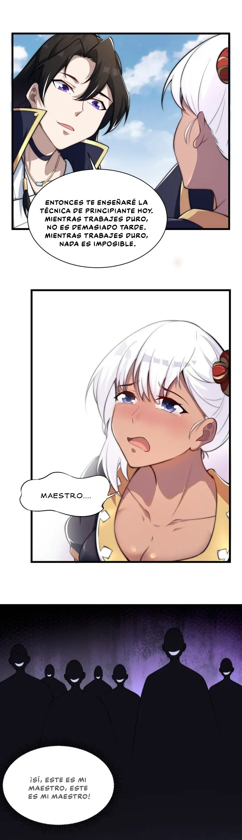 Yo, el Maestro Malvado, Llevo a mis Discipulas a ser Invencibles en Todo el Mundo capítulo 4, página 21