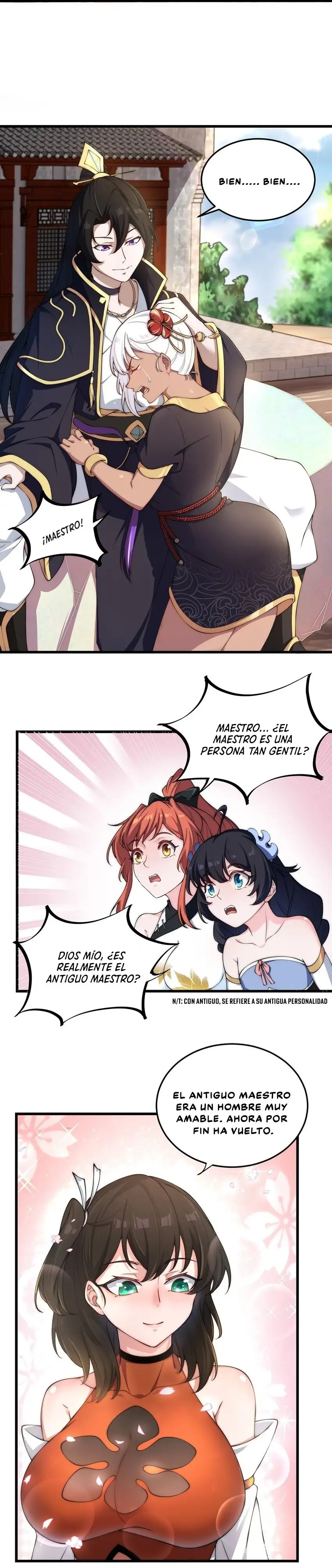 Yo, el Maestro Malvado, Llevo a mis Discipulas a ser Invencibles en Todo el Mundo capítulo 4, página 23
