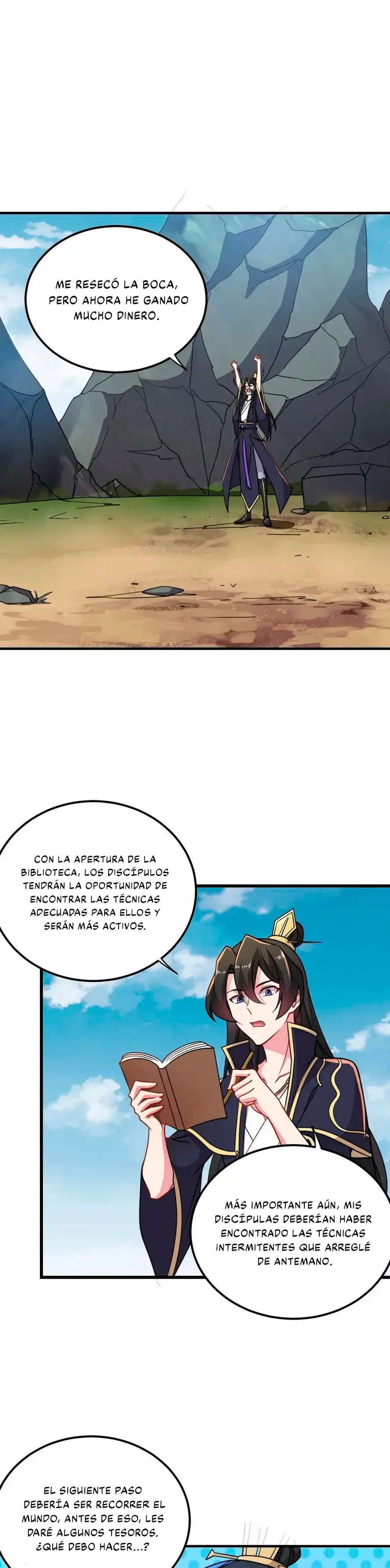 Yo, el Maestro Malvado, Llevo a mis Discipulas a ser Invencibles en Todo el Mundo capítulo 41, página 9