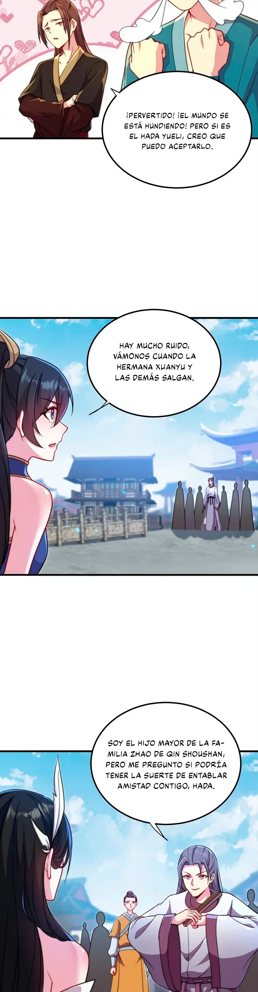 Yo, el Maestro Malvado, Llevo a mis Discipulas a ser Invencibles en Todo el Mundo capítulo 42, página 4