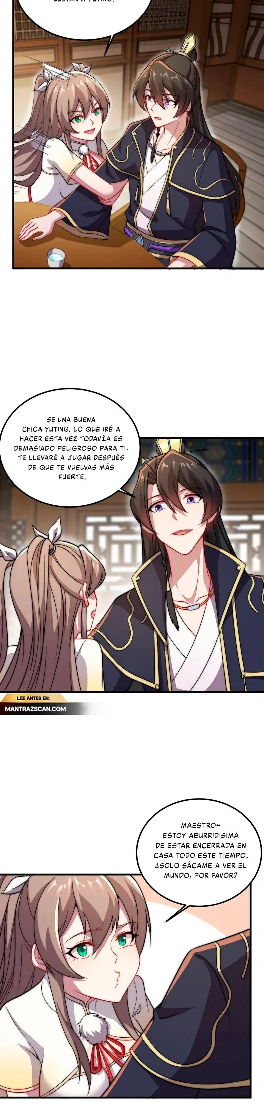 Yo, el Maestro Malvado, Llevo a mis Discipulas a ser Invencibles en Todo el Mundo capítulo 48, página 3