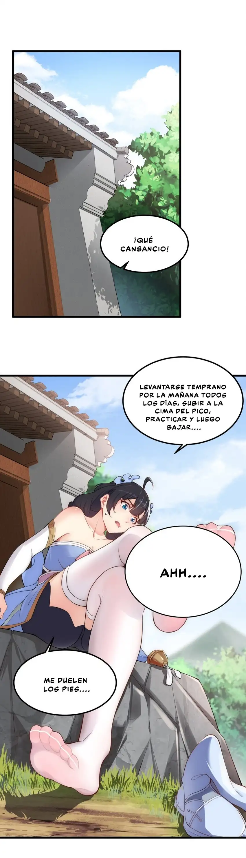 Yo, el Maestro Malvado, Llevo a mis Discipulas a ser Invencibles en Todo el Mundo capítulo 5, página 3