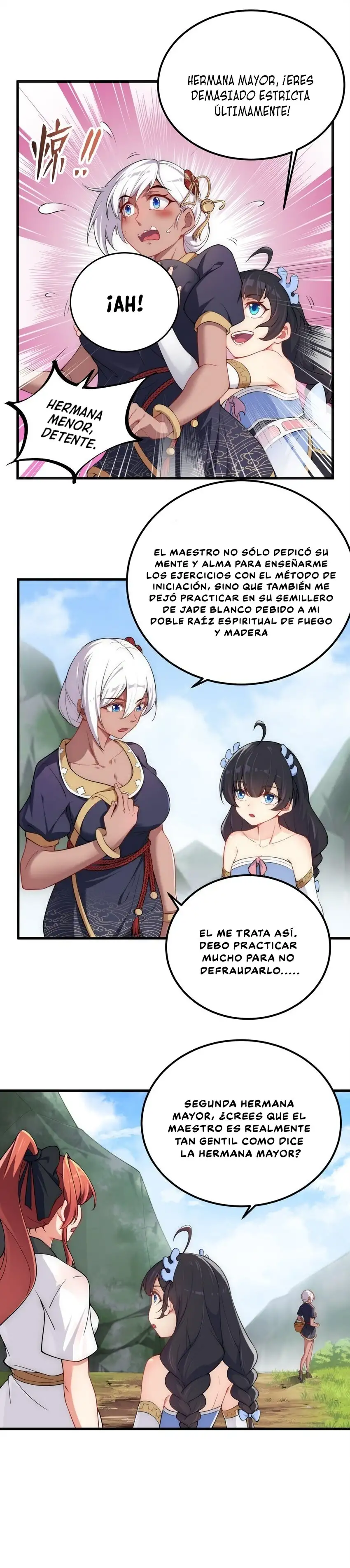 Yo, el Maestro Malvado, Llevo a mis Discipulas a ser Invencibles en Todo el Mundo capítulo 5, página 5
