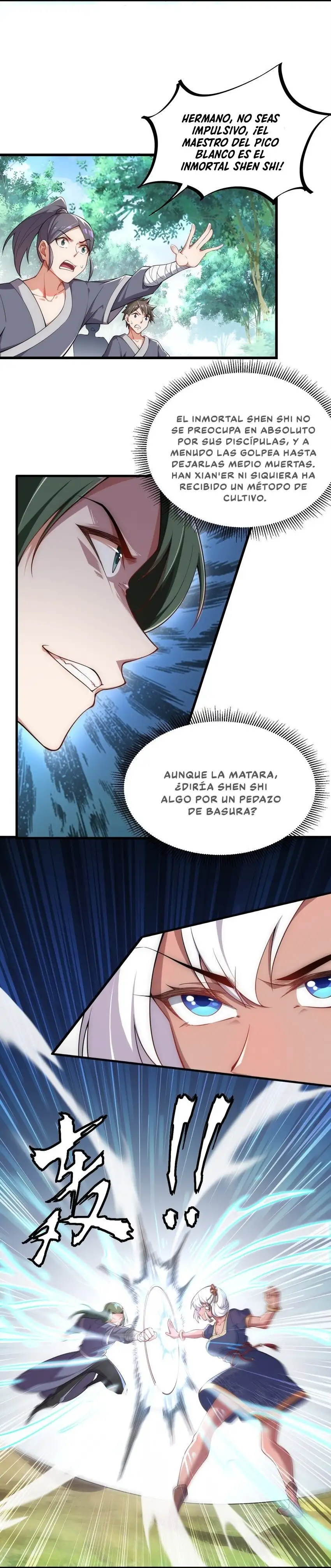 Yo, el Maestro Malvado, Llevo a mis Discipulas a ser Invencibles en Todo el Mundo capítulo 5, página 12