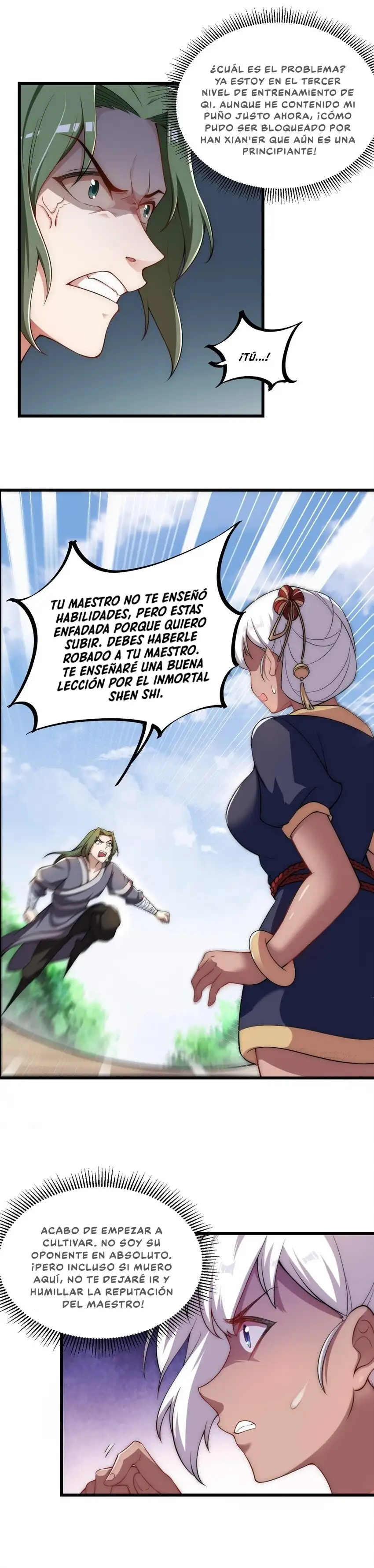 Yo, el Maestro Malvado, Llevo a mis Discipulas a ser Invencibles en Todo el Mundo capítulo 5, página 14