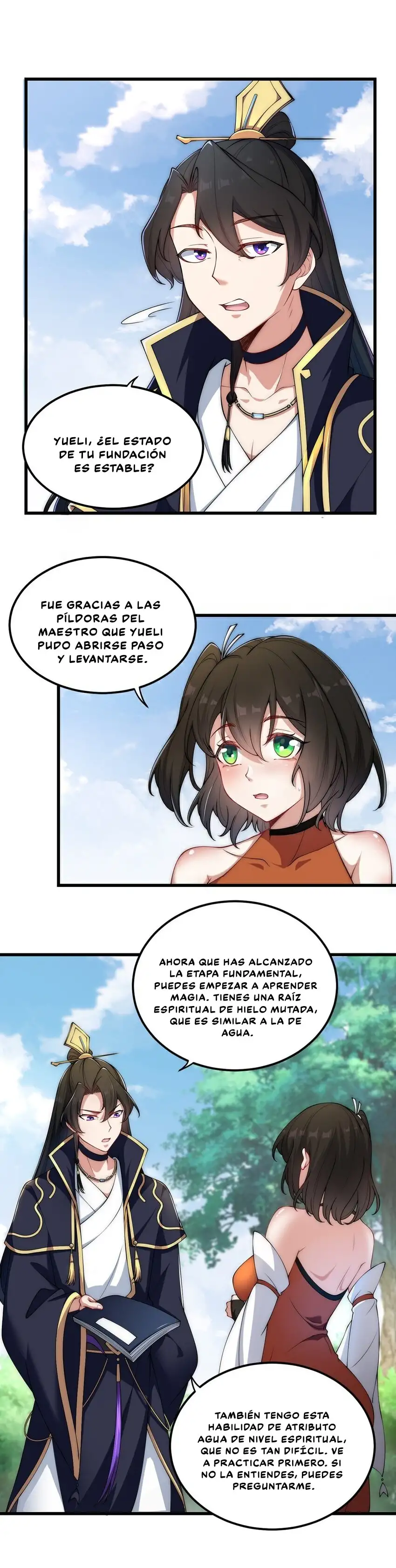 Yo, el Maestro Malvado, Llevo a mis Discipulas a ser Invencibles en Todo el Mundo capítulo 5, página 20