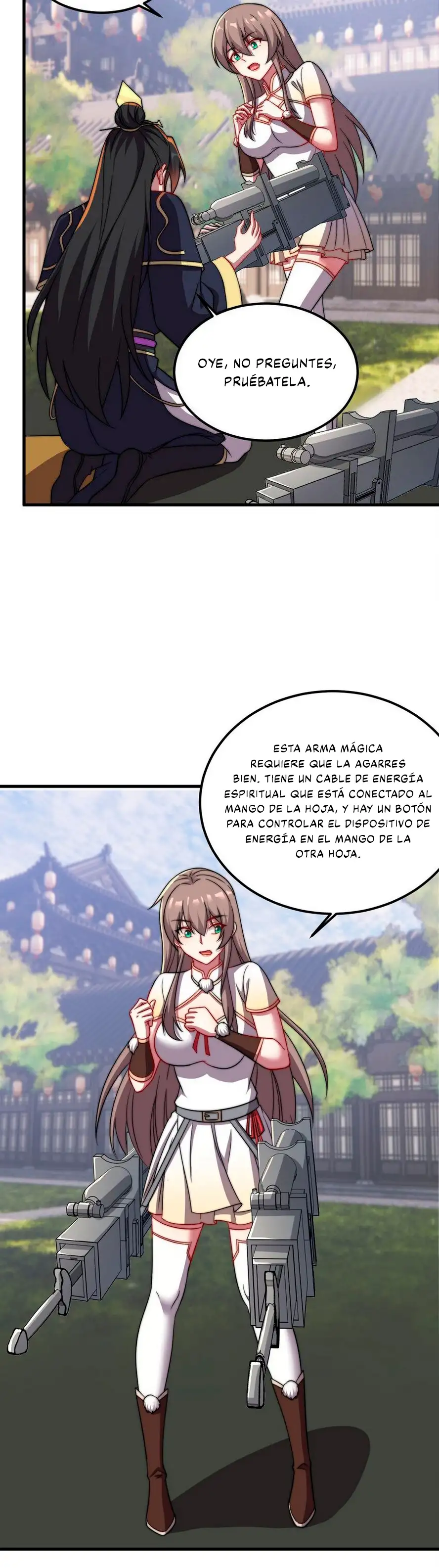 Yo, el Maestro Malvado, Llevo a mis Discipulas a ser Invencibles en Todo el Mundo capítulo 51, página 4