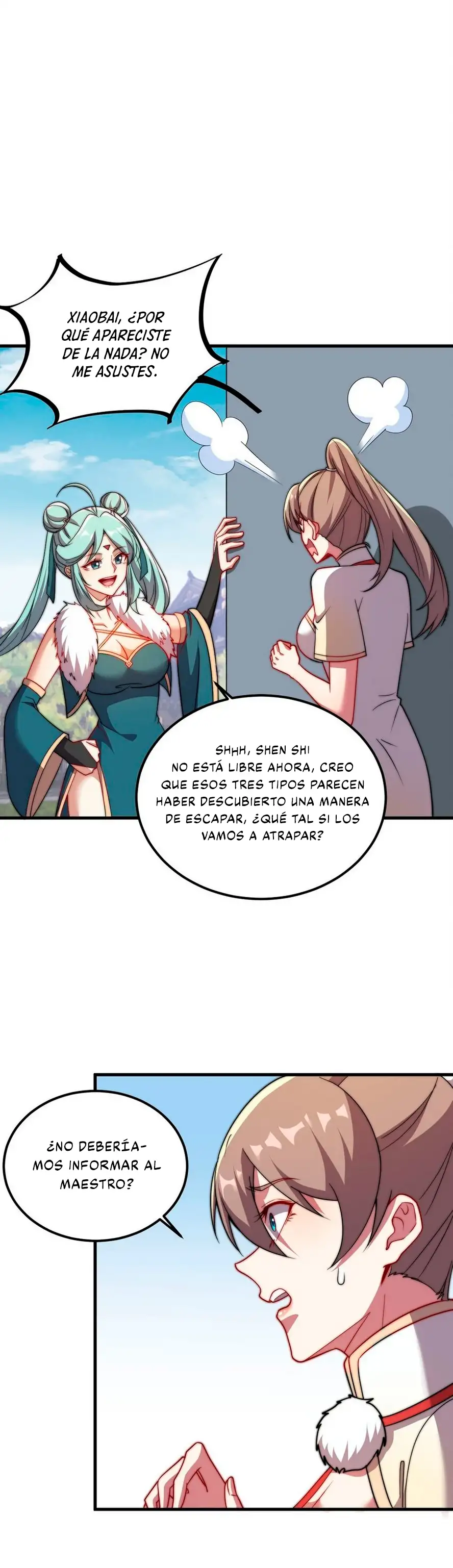 Yo, el Maestro Malvado, Llevo a mis Discipulas a ser Invencibles en Todo el Mundo capítulo 51, página 16