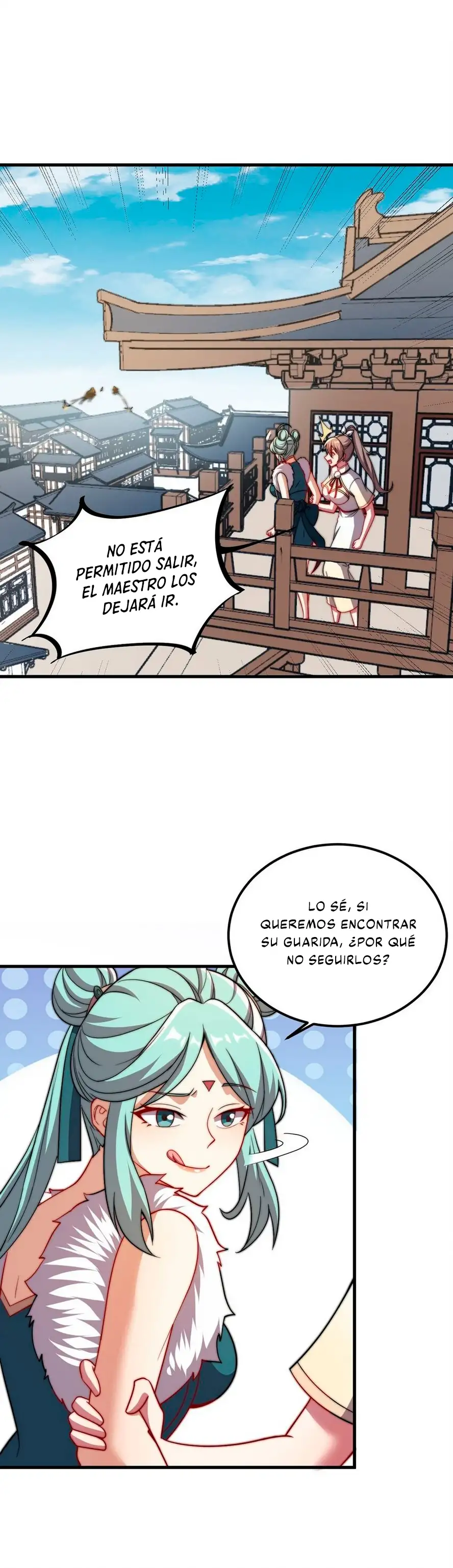 Yo, el Maestro Malvado, Llevo a mis Discipulas a ser Invencibles en Todo el Mundo capítulo 51, página 18
