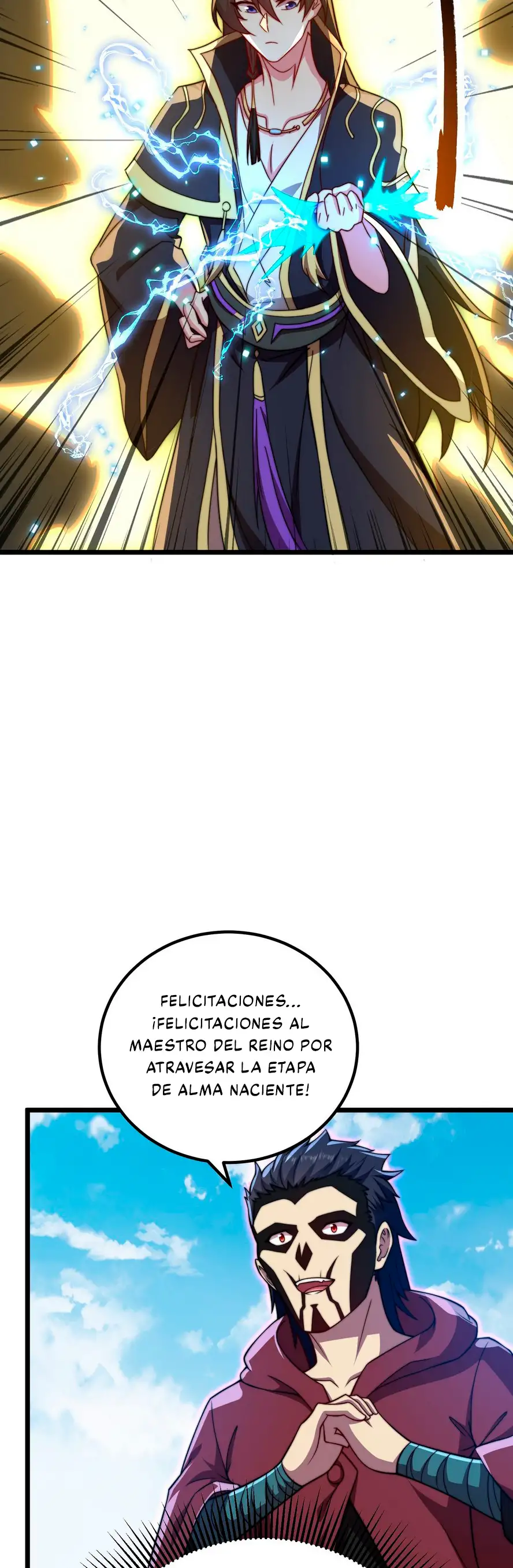 Yo, el Maestro Malvado, Llevo a mis Discipulas a ser Invencibles en Todo el Mundo capítulo 54, página 35