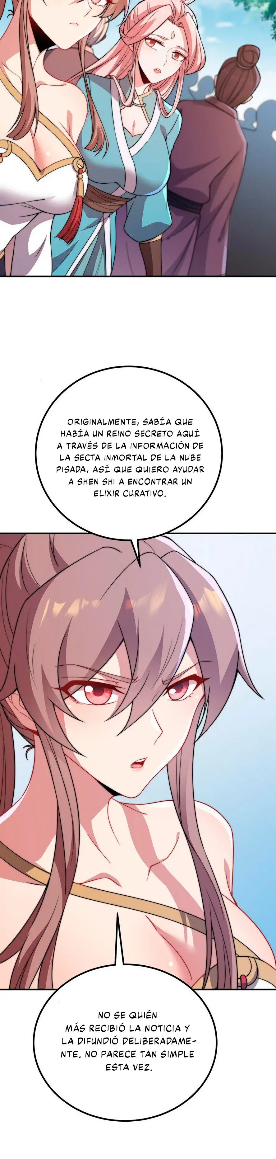 Yo, el Maestro Malvado, Llevo a mis Discipulas a ser Invencibles en Todo el Mundo capítulo 56, página 16
