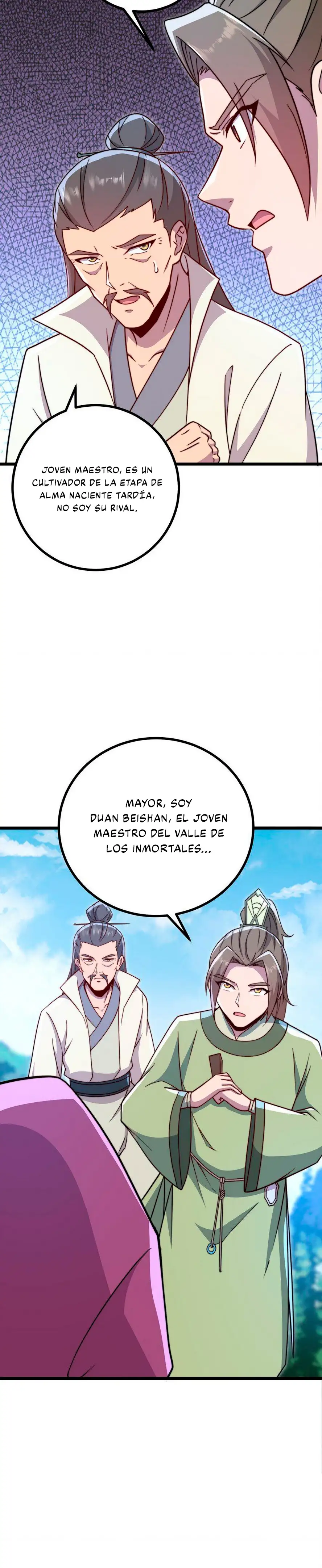 Yo, el Maestro Malvado, Llevo a mis Discipulas a ser Invencibles en Todo el Mundo capítulo 57, página 9