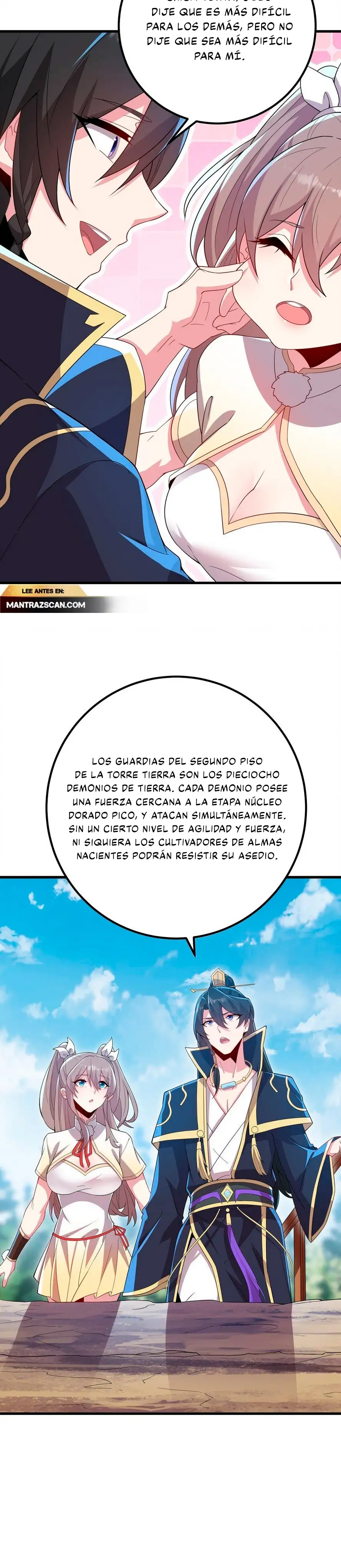 Yo, el Maestro Malvado, Llevo a mis Discipulas a ser Invencibles en Todo el Mundo capítulo 58, página 21