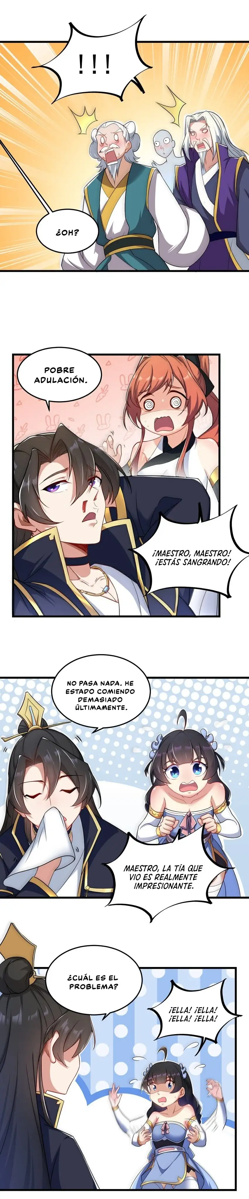 Yo, el Maestro Malvado, Llevo a mis Discipulas a ser Invencibles en Todo el Mundo capítulo 6, página 6