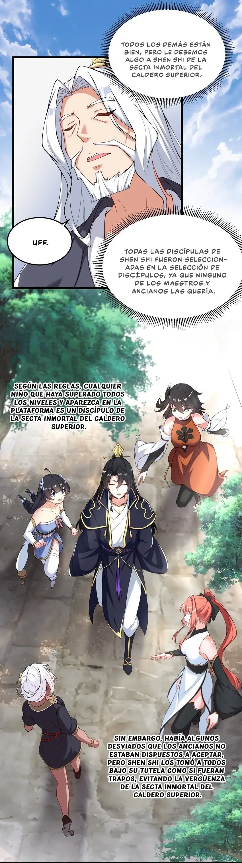 Yo, el Maestro Malvado, Llevo a mis Discipulas a ser Invencibles en Todo el Mundo capítulo 6, página 11