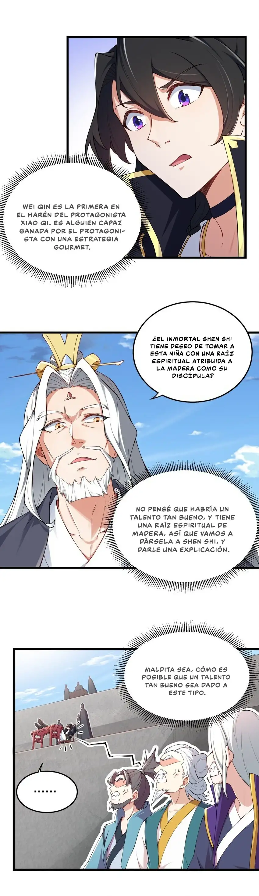 Yo, el Maestro Malvado, Llevo a mis Discipulas a ser Invencibles en Todo el Mundo capítulo 6, página 15