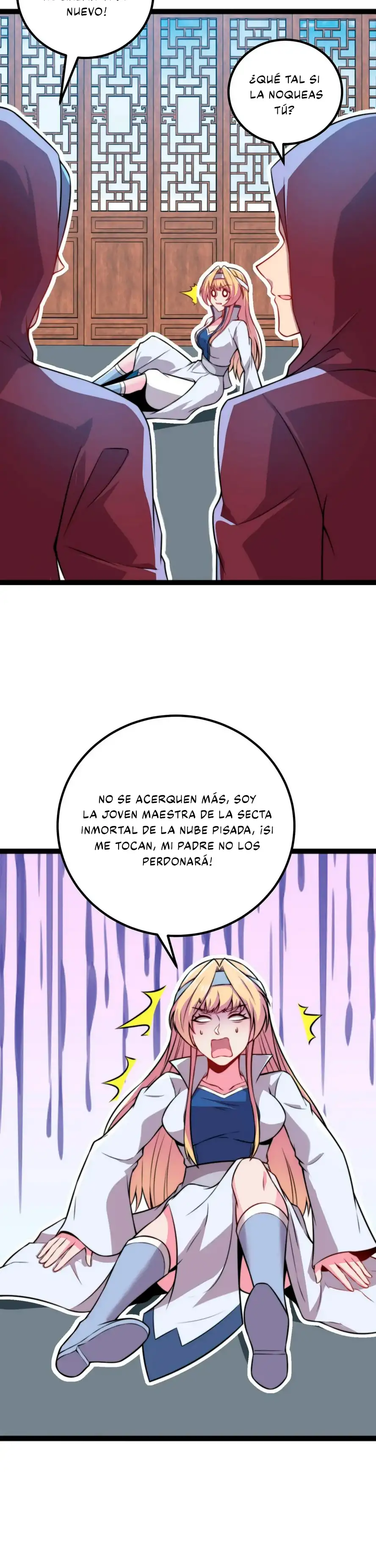 Yo, el Maestro Malvado, Llevo a mis Discipulas a ser Invencibles en Todo el Mundo capítulo 60, página 6