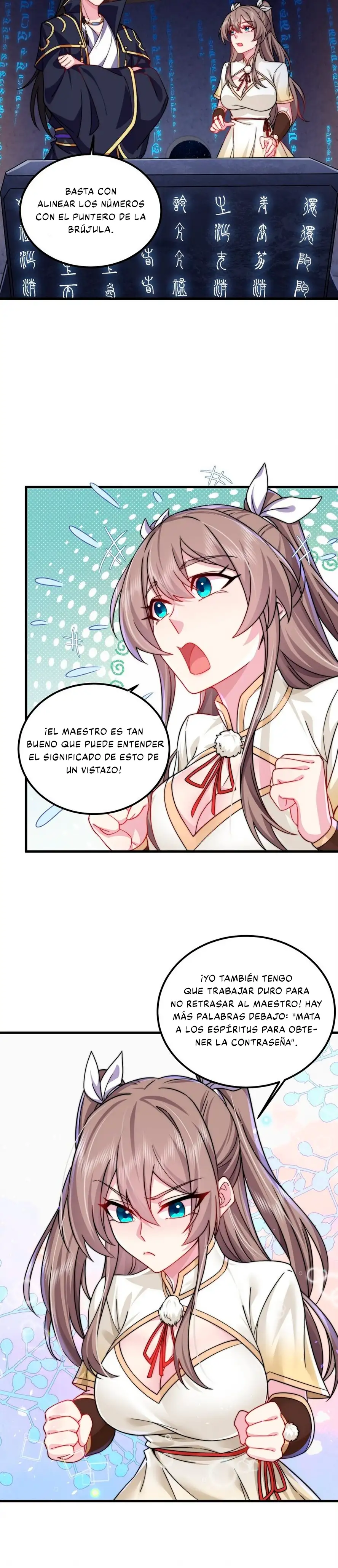 Yo, el Maestro Malvado, Llevo a mis Discipulas a ser Invencibles en Todo el Mundo capítulo 63, página 8
