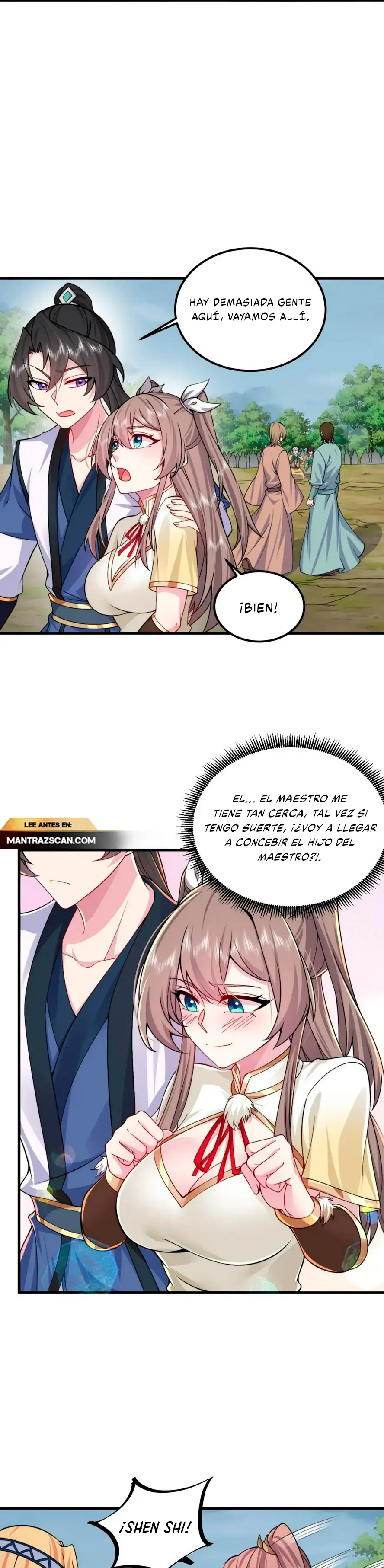 Yo, el Maestro Malvado, Llevo a mis Discipulas a ser Invencibles en Todo el Mundo capítulo 65, página 12