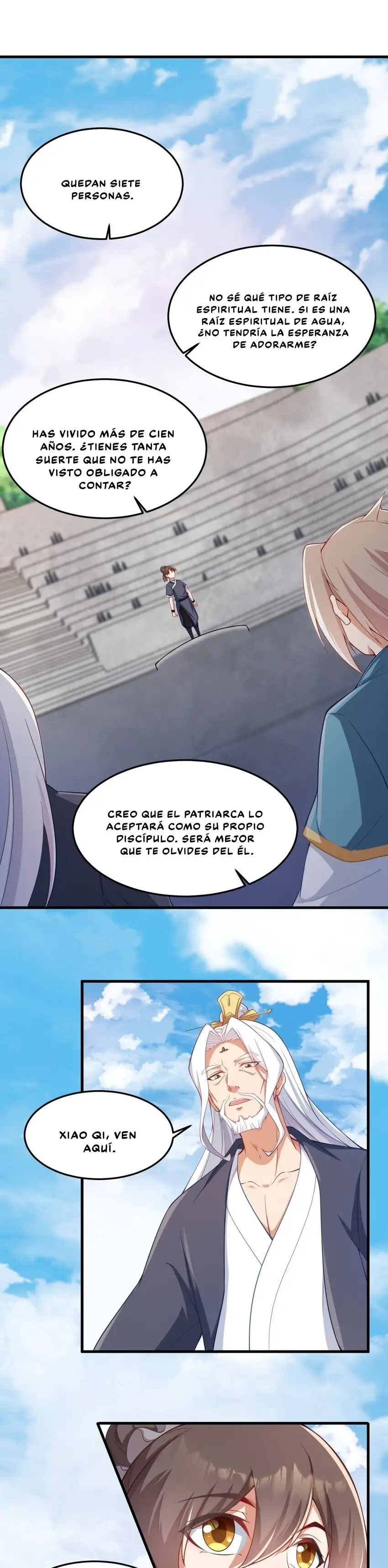 Yo, el Maestro Malvado, Llevo a mis Discipulas a ser Invencibles en Todo el Mundo capítulo 7, página 3