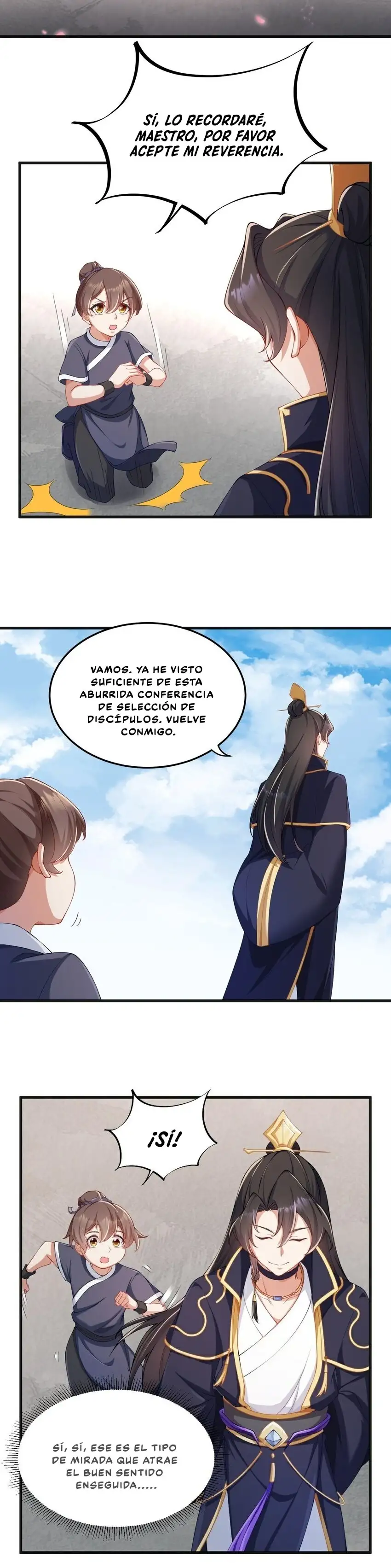 Yo, el Maestro Malvado, Llevo a mis Discipulas a ser Invencibles en Todo el Mundo capítulo 7, página 16