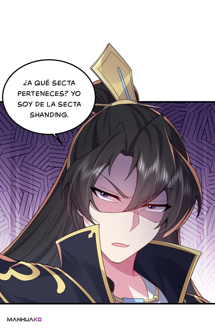 Yo, el Maestro Malvado, Llevo a mis Discipulas a ser Invencibles en Todo el Mundo capítulo 70, página 21