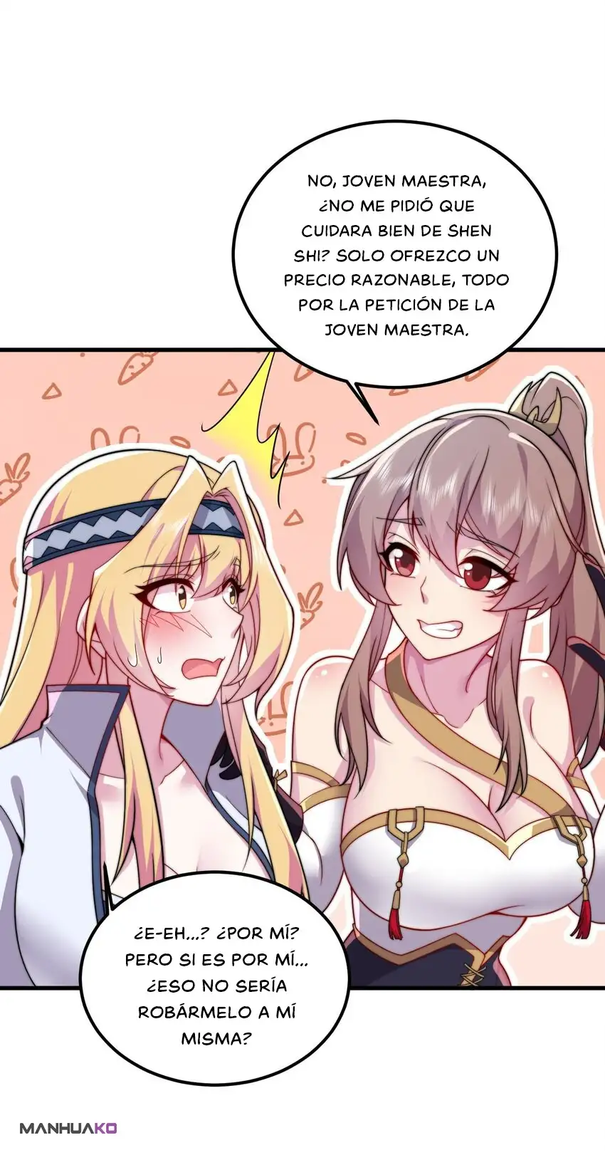 Yo, el Maestro Malvado, Llevo a mis Discipulas a ser Invencibles en Todo el Mundo capítulo 71, página 35