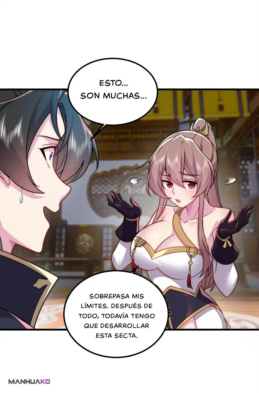 Yo, el Maestro Malvado, Llevo a mis Discipulas a ser Invencibles en Todo el Mundo capítulo 71, página 38