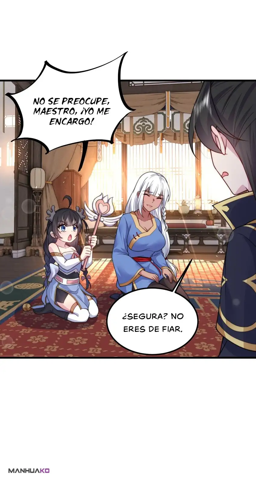 Yo, el Maestro Malvado, Llevo a mis Discipulas a ser Invencibles en Todo el Mundo capítulo 72, página 21