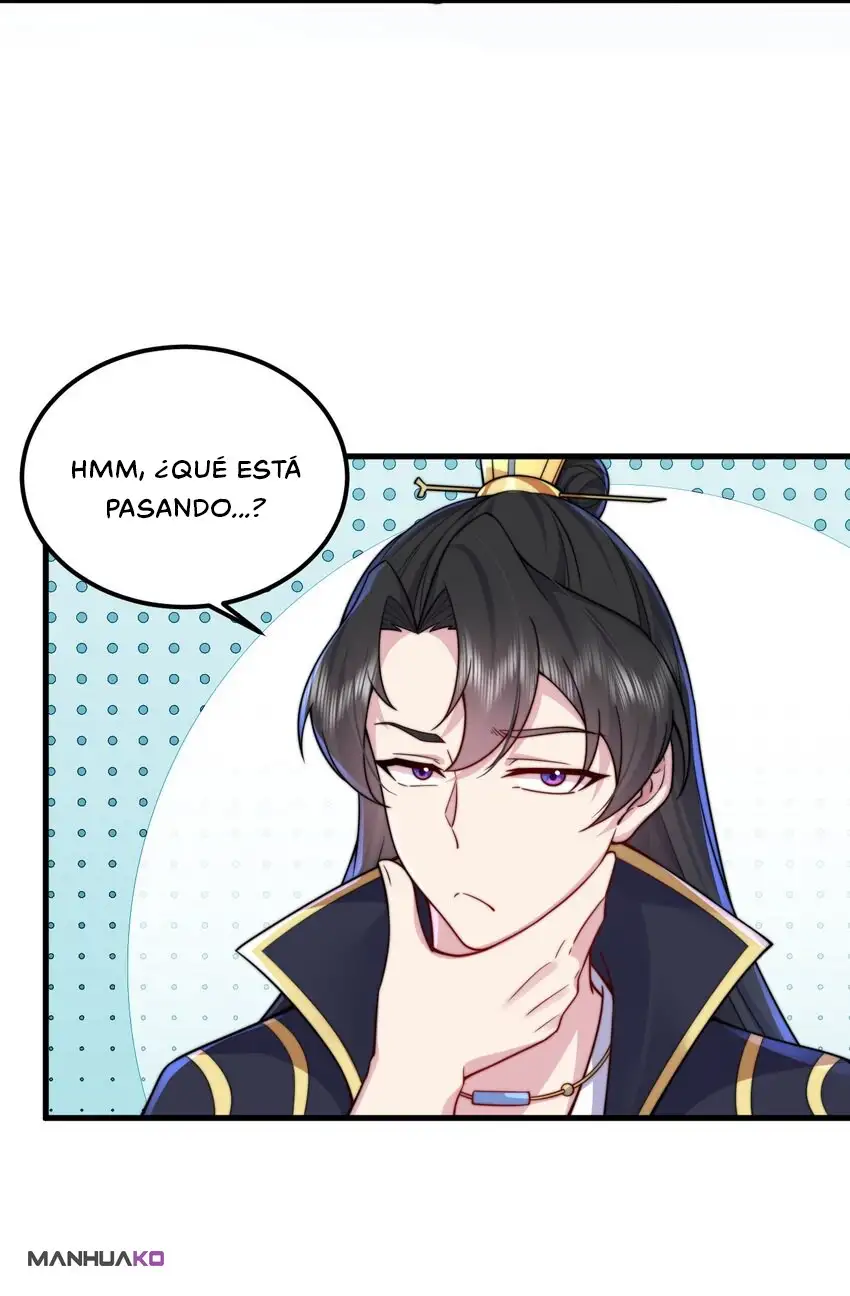 Yo, el Maestro Malvado, Llevo a mis Discipulas a ser Invencibles en Todo el Mundo capítulo 72, página 33