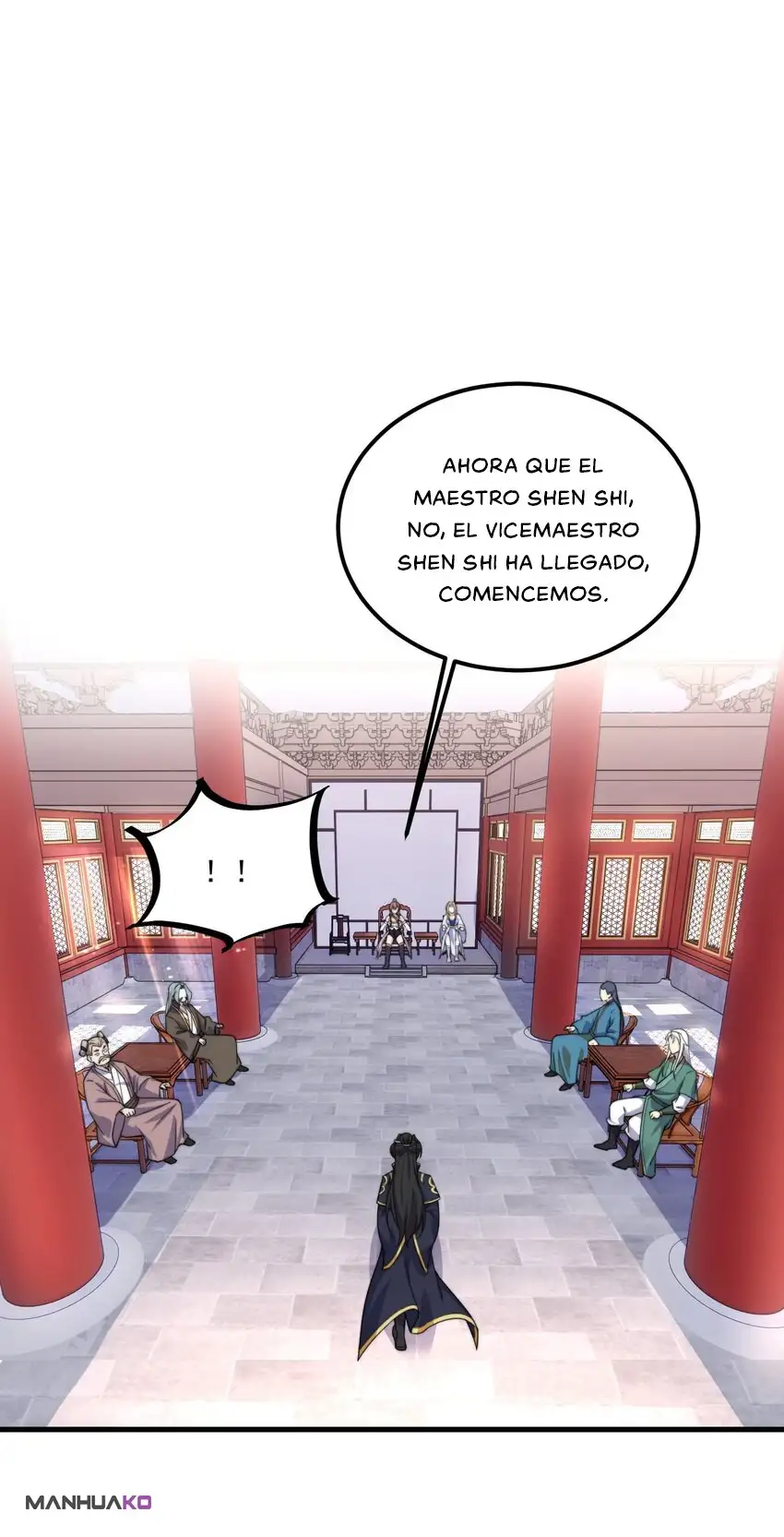 Yo, el Maestro Malvado, Llevo a mis Discipulas a ser Invencibles en Todo el Mundo capítulo 72, página 38