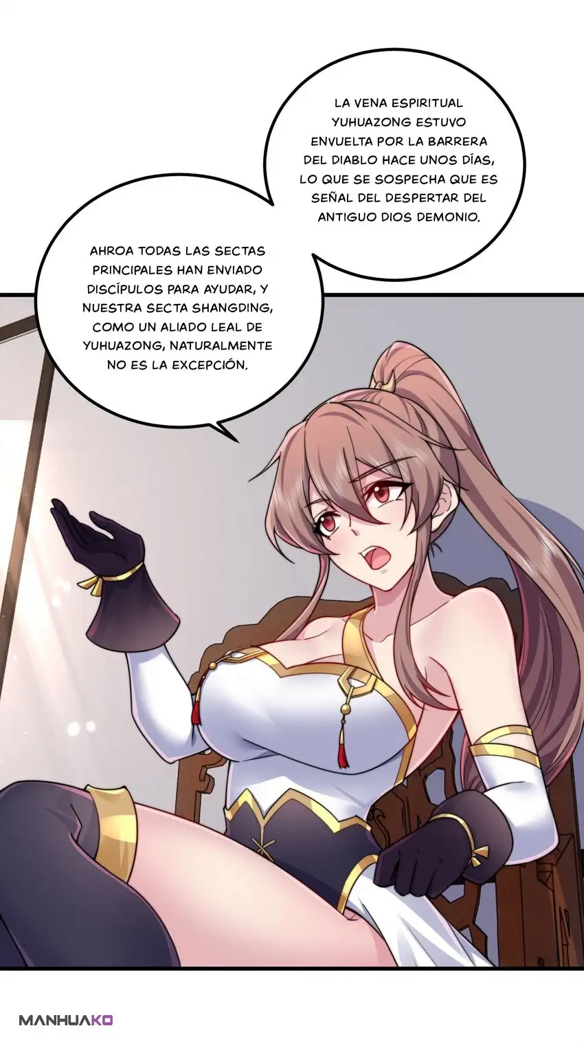 Yo, el Maestro Malvado, Llevo a mis Discipulas a ser Invencibles en Todo el Mundo capítulo 72, página 40