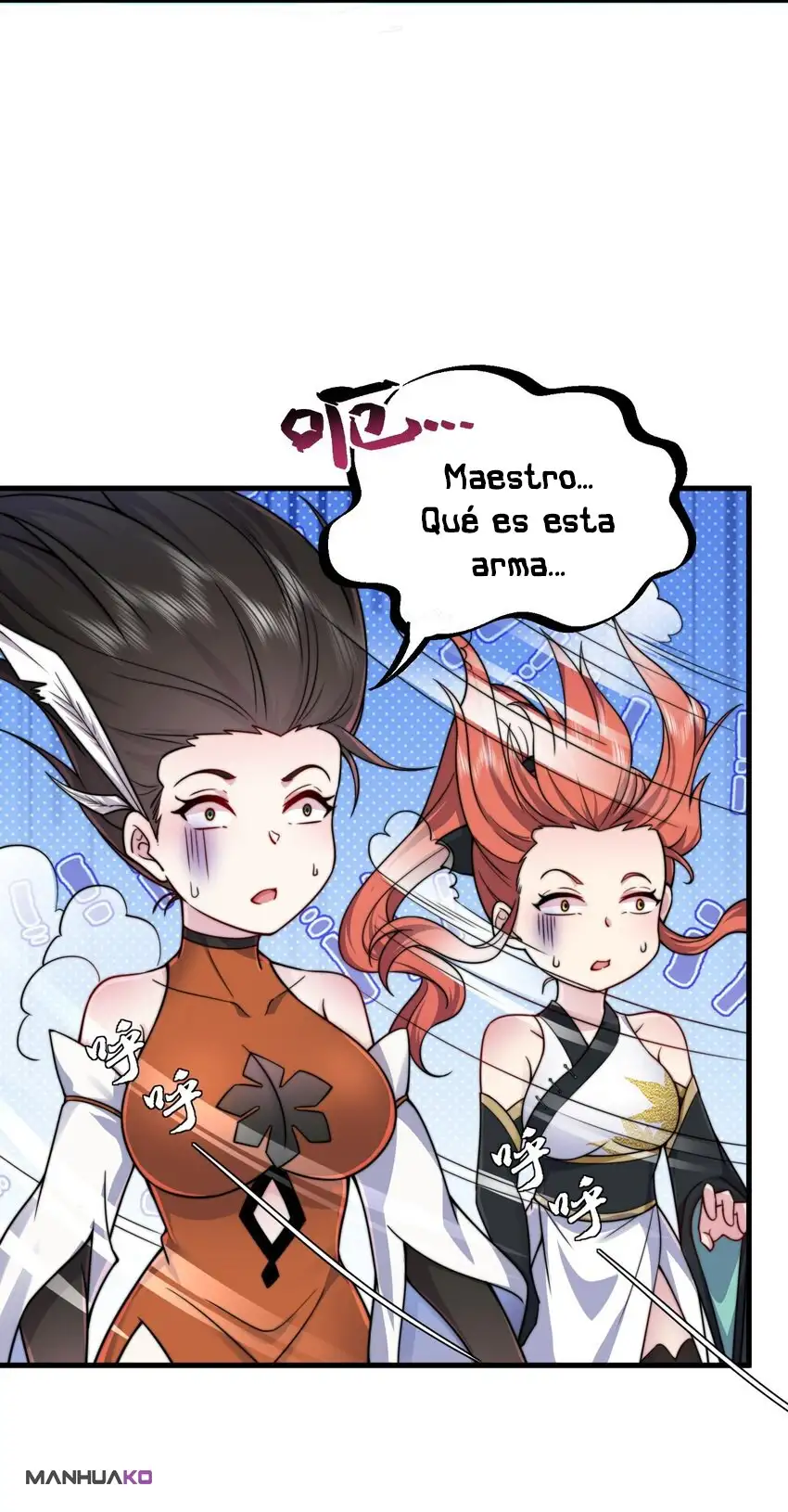 Yo, el Maestro Malvado, Llevo a mis Discipulas a ser Invencibles en Todo el Mundo capítulo 74, página 28