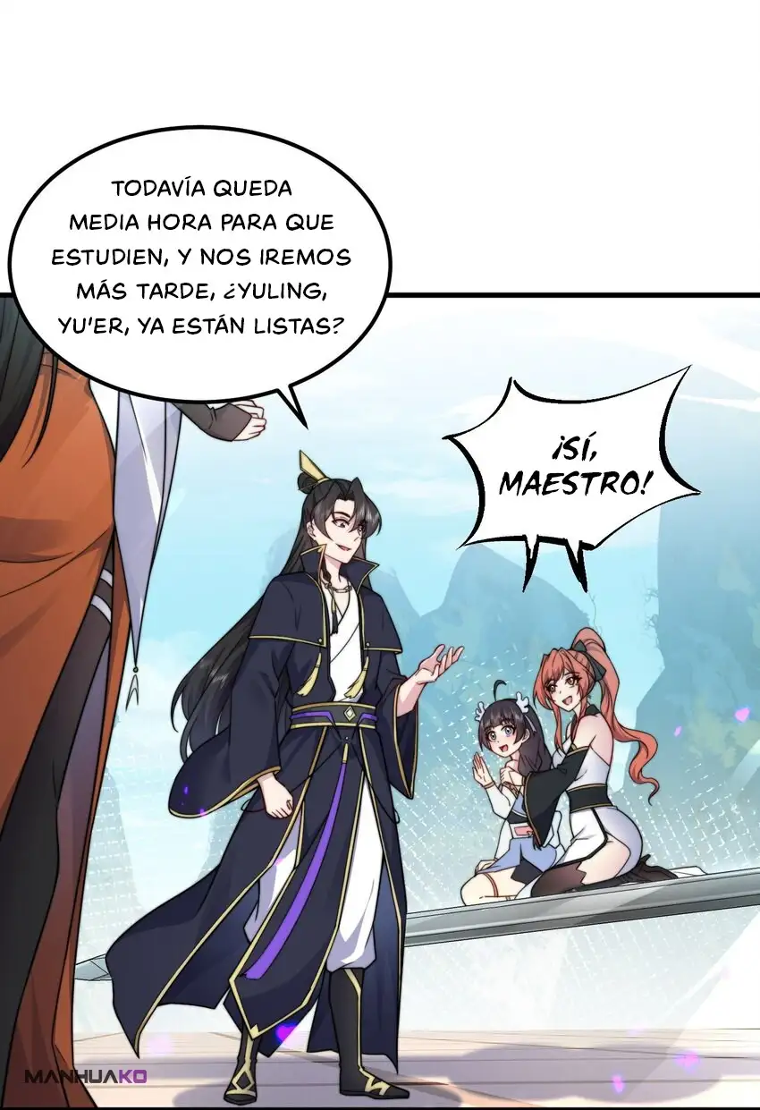 Yo, el Maestro Malvado, Llevo a mis Discipulas a ser Invencibles en Todo el Mundo capítulo 74, página 30