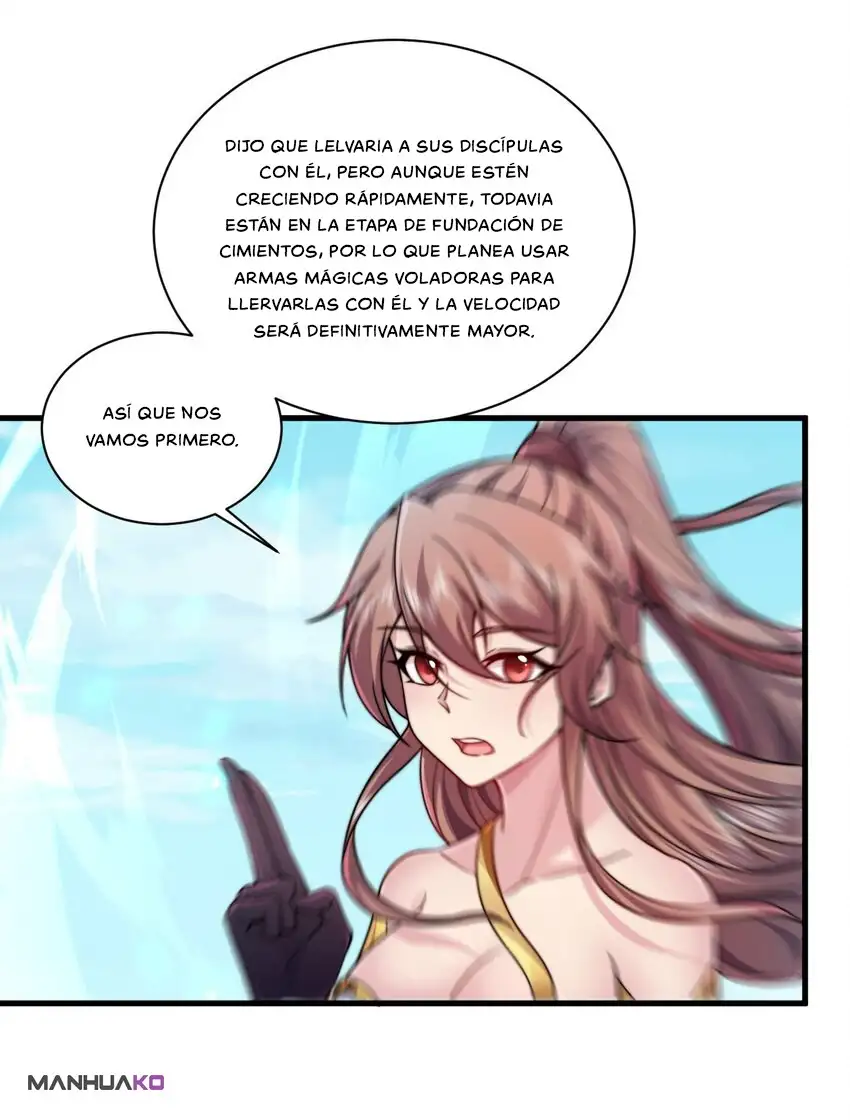 Yo, el Maestro Malvado, Llevo a mis Discipulas a ser Invencibles en Todo el Mundo capítulo 74, página 34